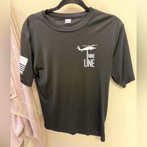Nine Line Black Tee